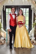 Seniors Dustin Newell and Nealia Lewis